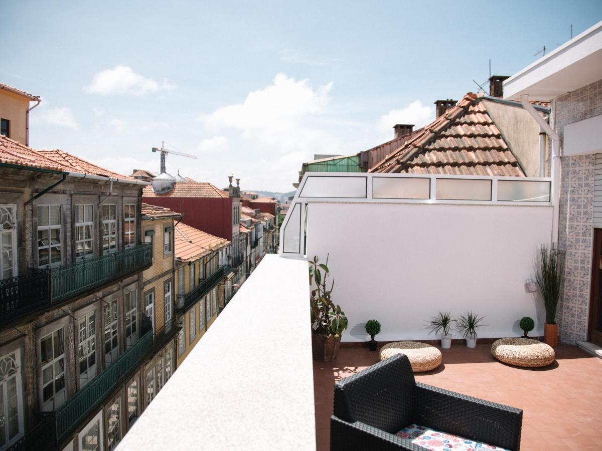 Ferienwohnung Oporto Guest Cedofeita Terrace Exterior foto
